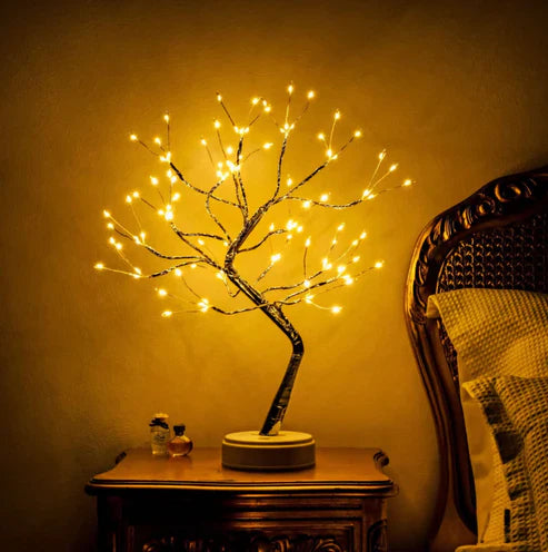 Magic tree of lights - cordless led rechargeable table lamp
