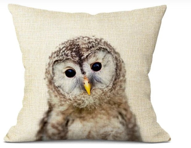 Beastiescushion - cute pillowcases with baby animal motifs