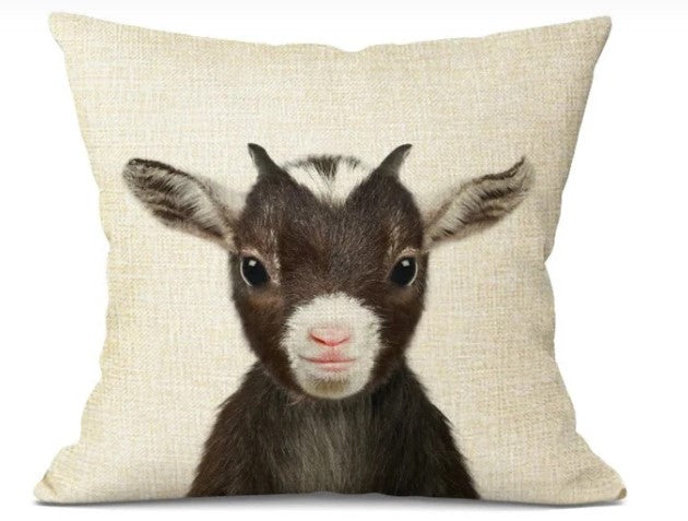 Beastiescushion - cute pillowcases with baby animal motifs