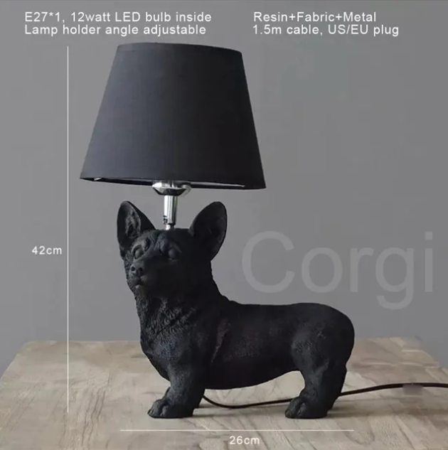 Pupart - dog design table lamp