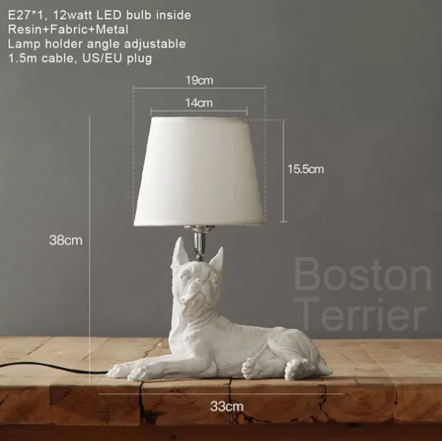 Pupart - dog design table lamp