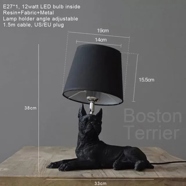 Pupart - dog design table lamp