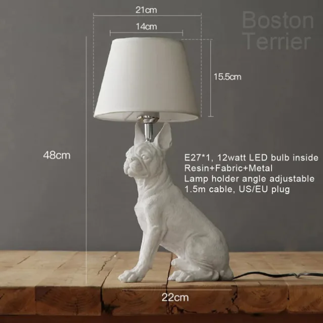 Pupart - dog design table lamp