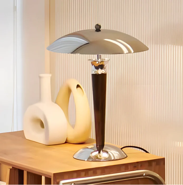 Paquebot - vintage mushroom table lamp with 3-step dimming