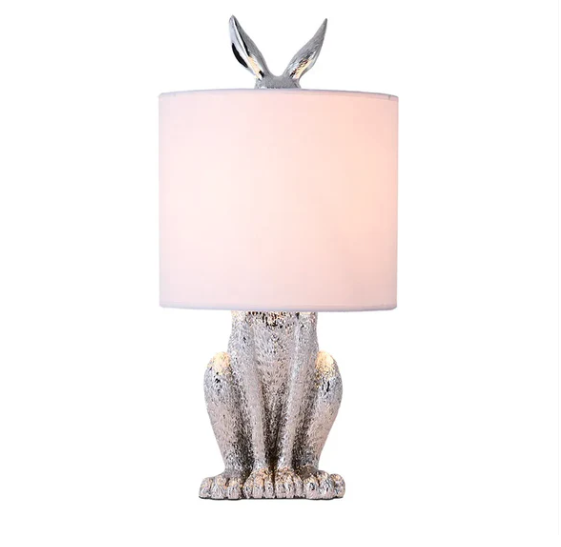 Masqueradecraft - masked rabbit table lamp