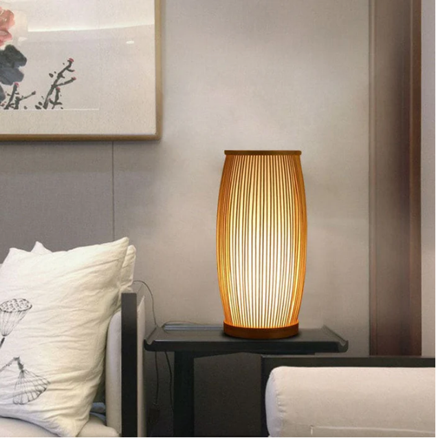 Bambooglow - bamboo table lamp