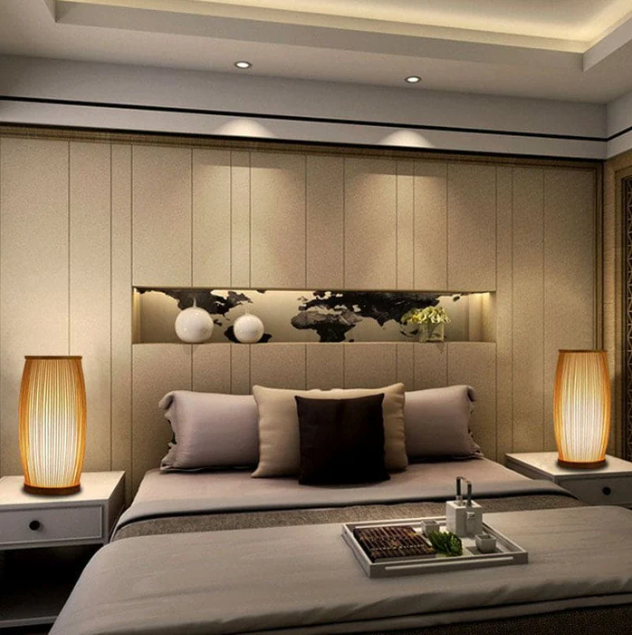 Bambooglow - bamboo table lamp