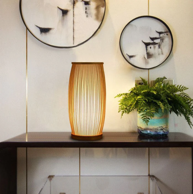 Bambooglow - bamboo table lamp