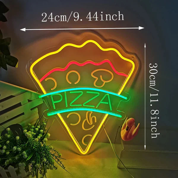 Quickbite - fast food neon sign night light