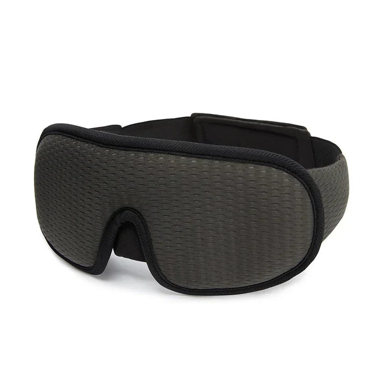 3D sleep mask - light blocking and softly padded