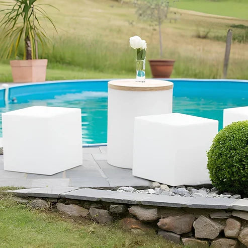 CubeGlow - cubic garden lamp