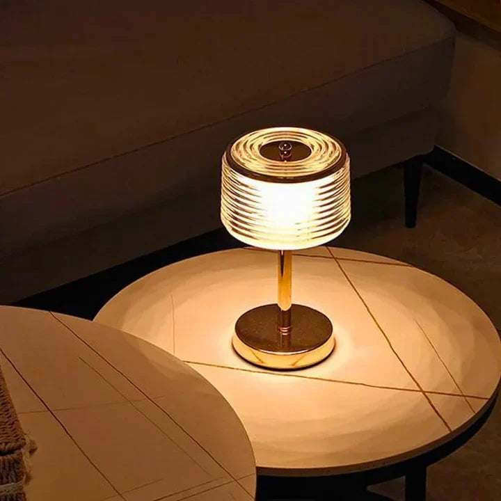 LED ring table lamp