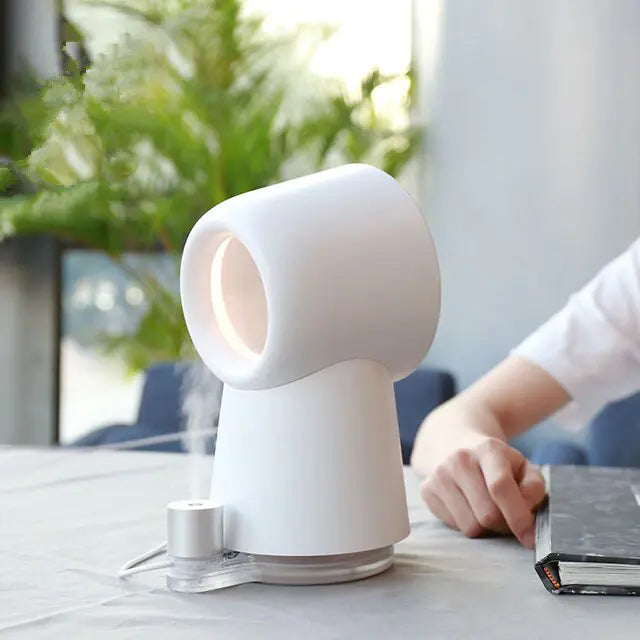 Led fan and humidifier