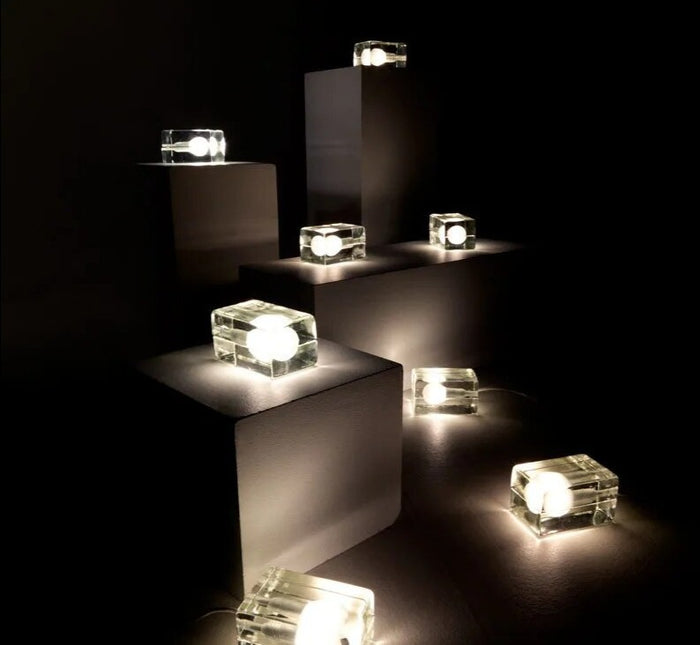 Crystal clear - table lamp transparante
