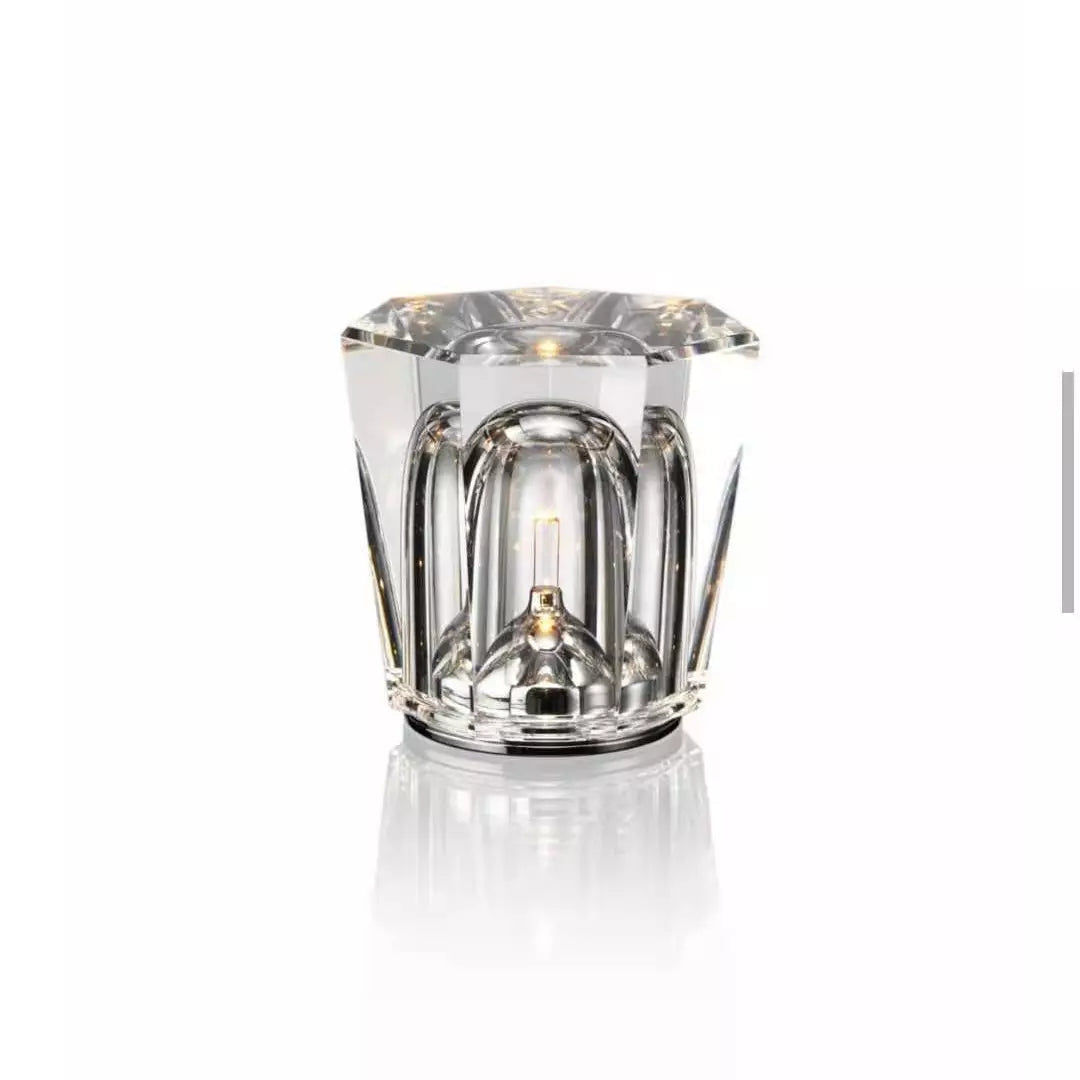 LumiGlimmer | crystal lamp wireless table lamp
