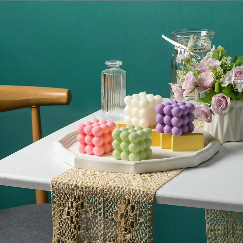 Candle cubes soy wax candles