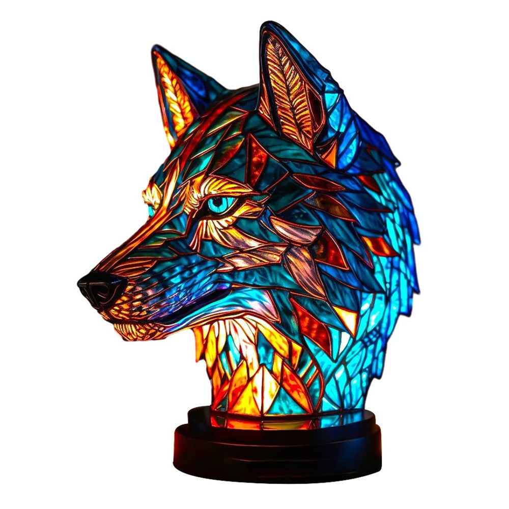 Animal Gloss | lamp with stained glass of animals