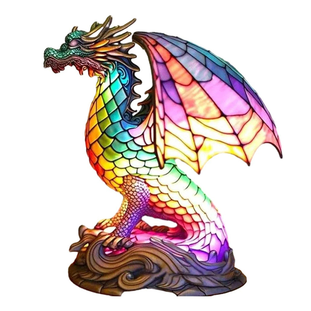 Animal Gloss | lamp with stained glass of animals
