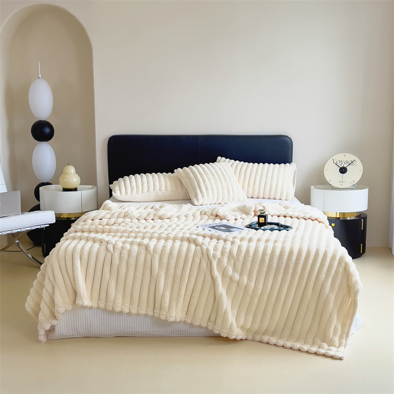 FlannelStripes | double-sided blanket