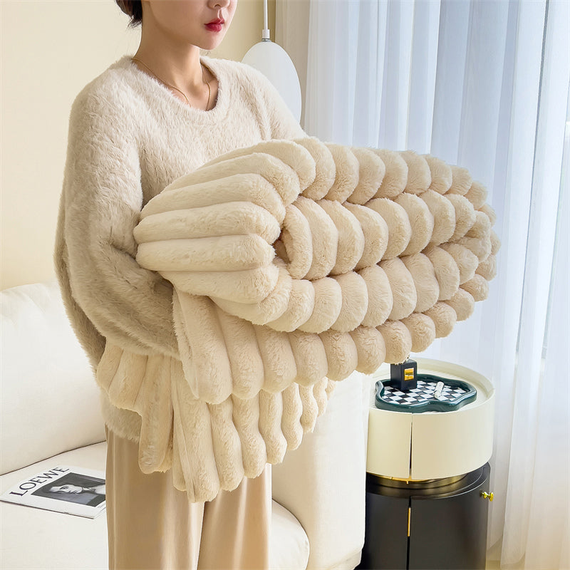 FlannelStripes | double-sided blanket