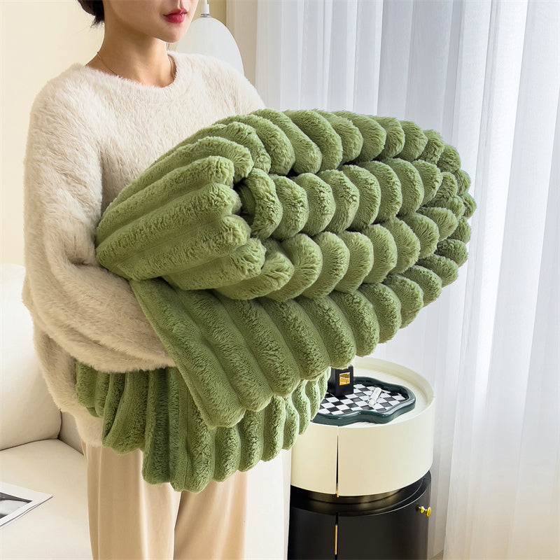 FlannelStripes | double-sided blanket