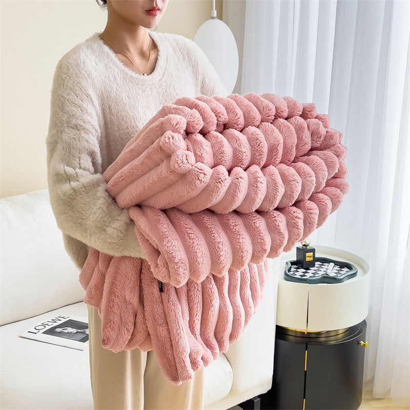 FlannelStripes | double-sided blanket