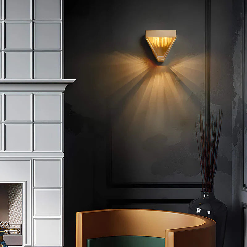Fishing lamp | radiant wall lighting with artistic lighting design