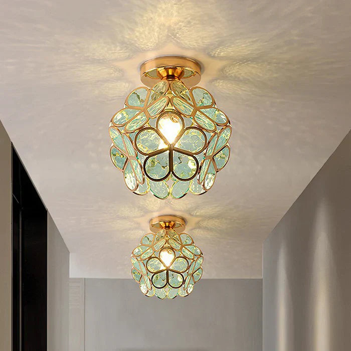 Blossomglow - ceiling lamp in flower style