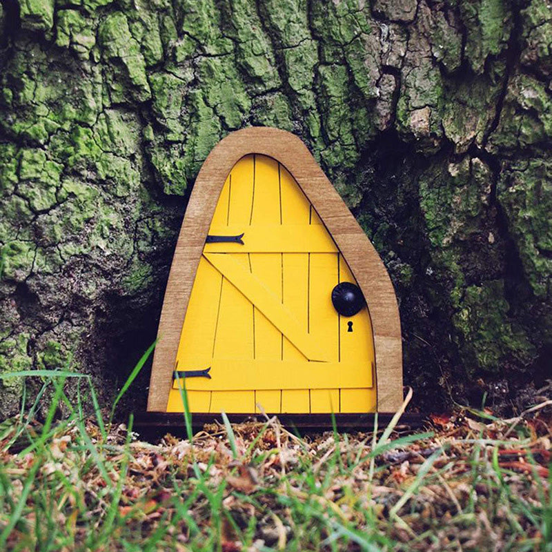 Fairy tale scene - mini elf door