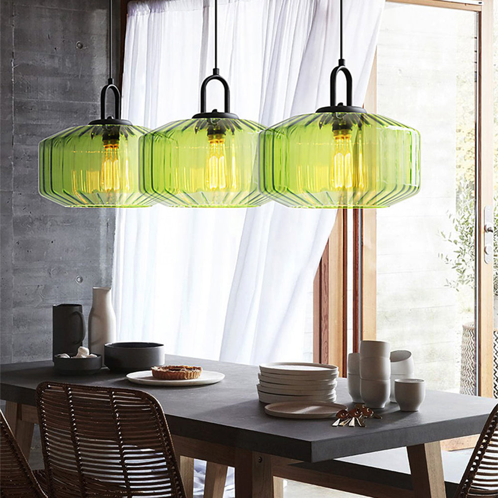 GlamGlow Retro Glass Pendant Light