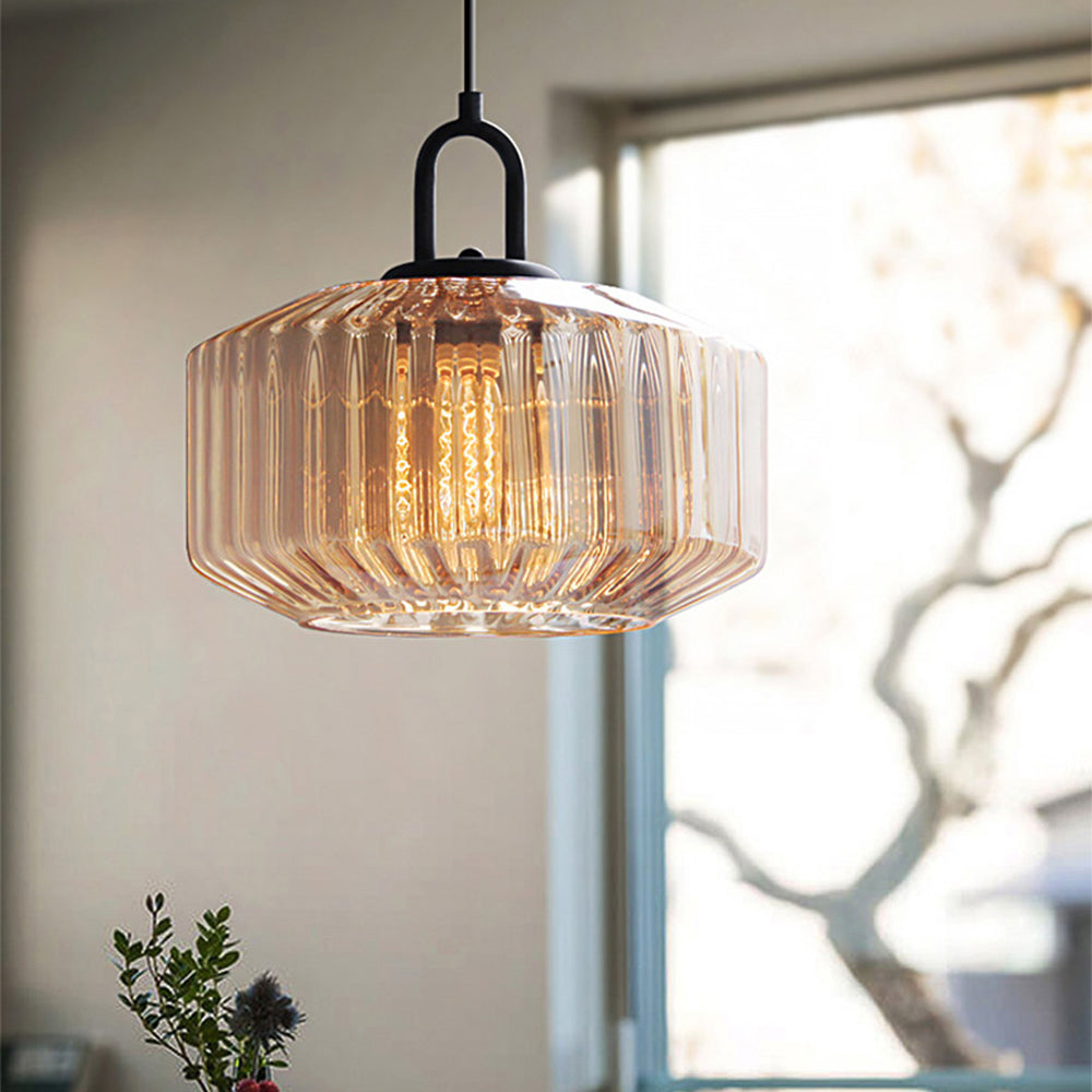 GlamGlow Retro Glass Pendant Light