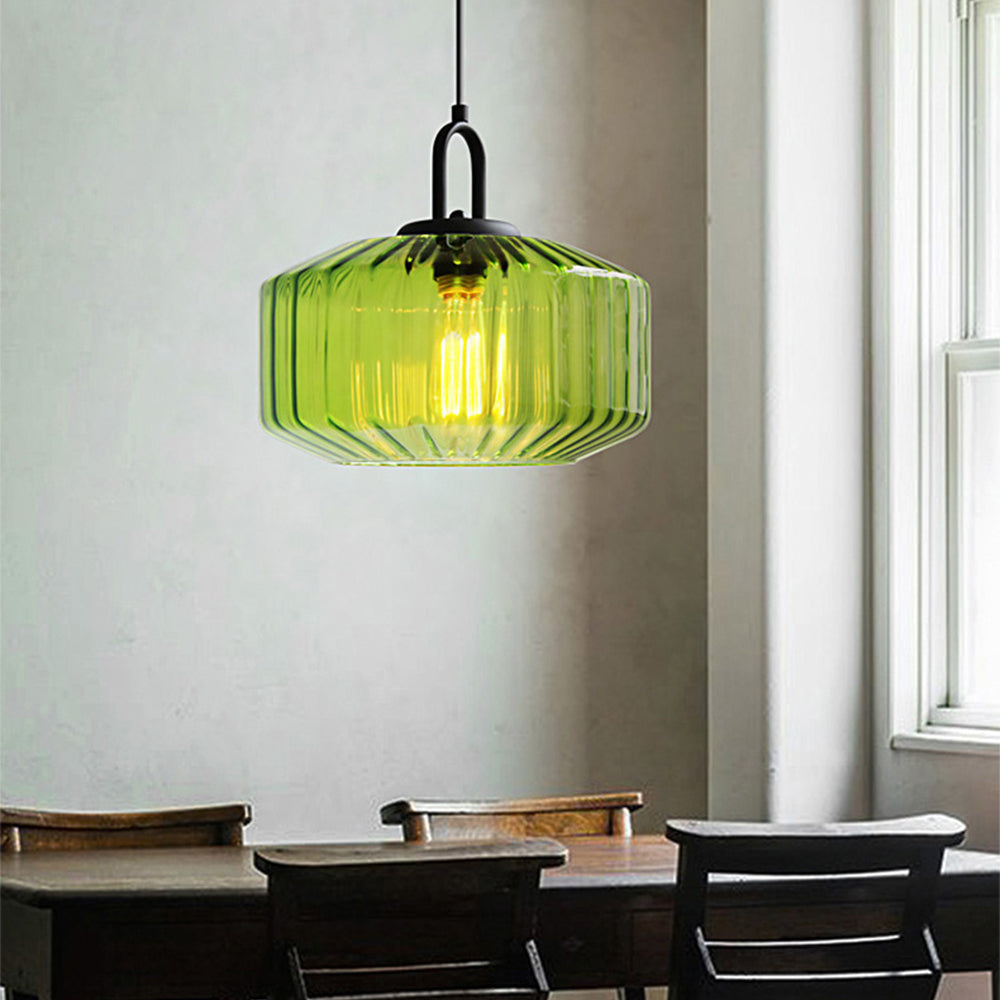 GlamGlow Retro Glass Pendant Light