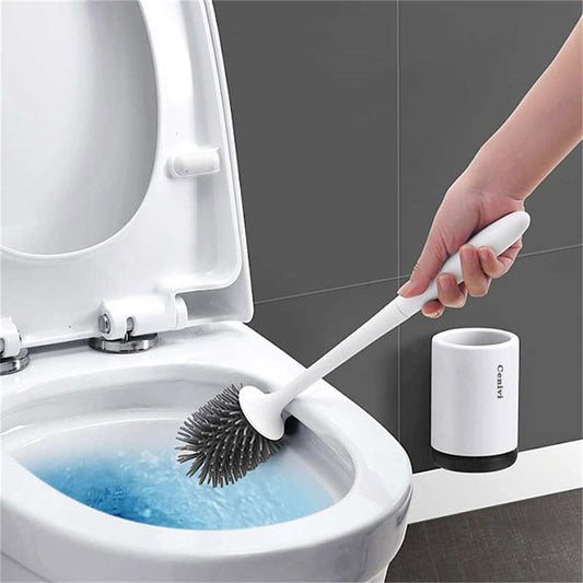 Modern toilet brush set for the household