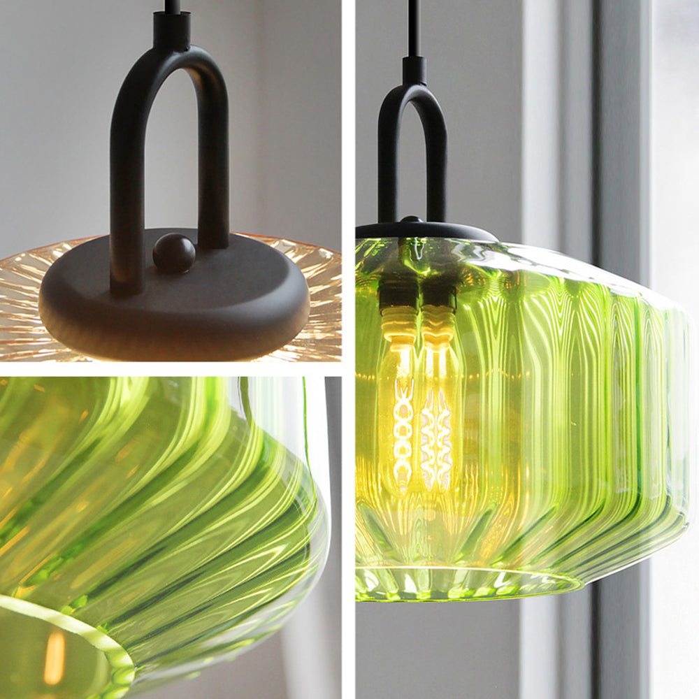 GlamGlow Retro Glass Pendant Light