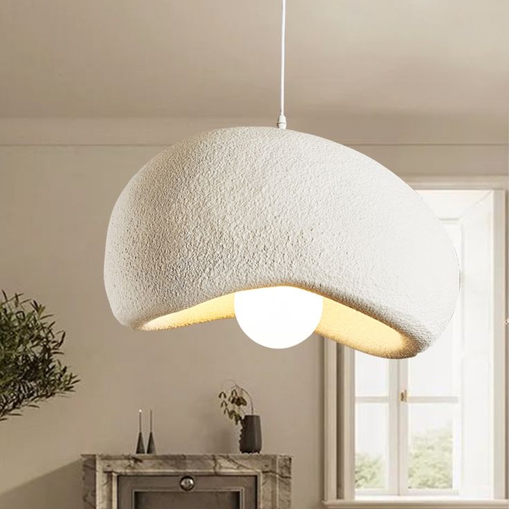 Modern cloud-shaped pendant light