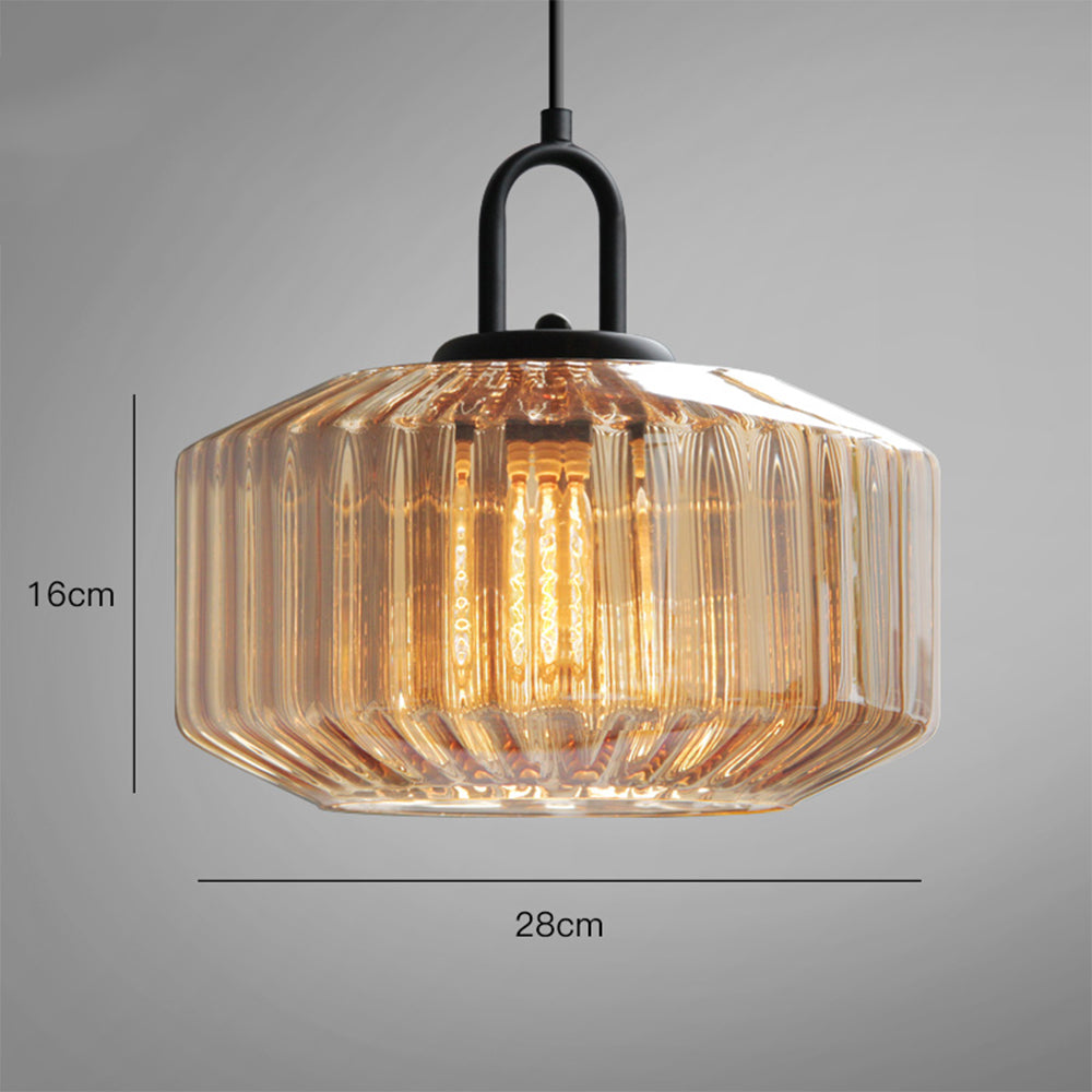 GlamGlow Retro Glass Pendant Light