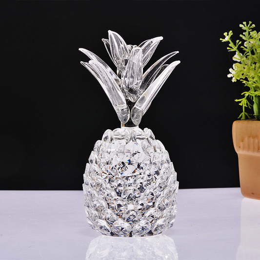 Crystal clear - transparent crystal decoration