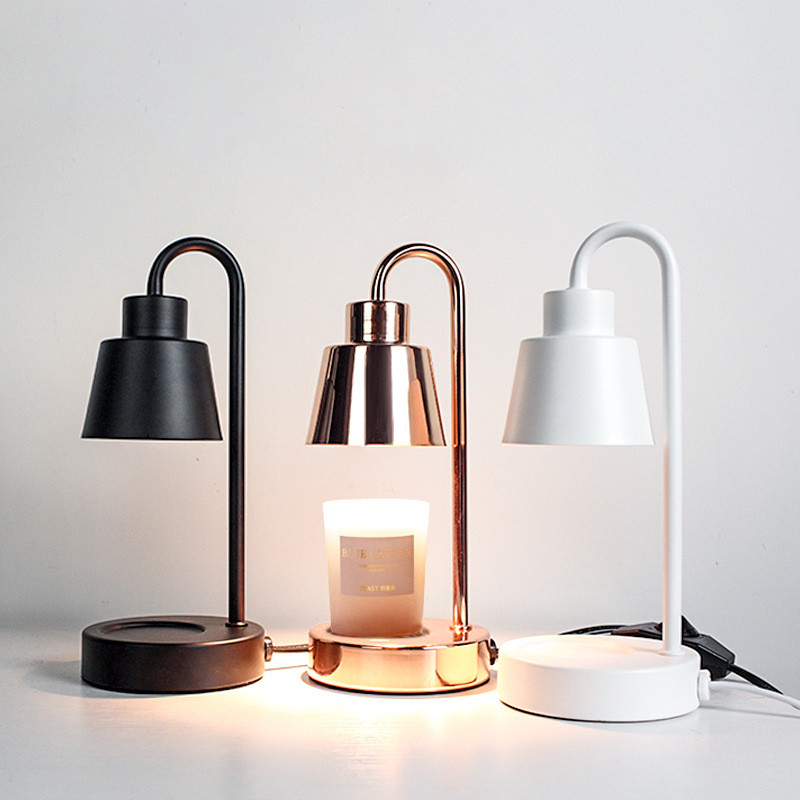 Candle warmer table lamp