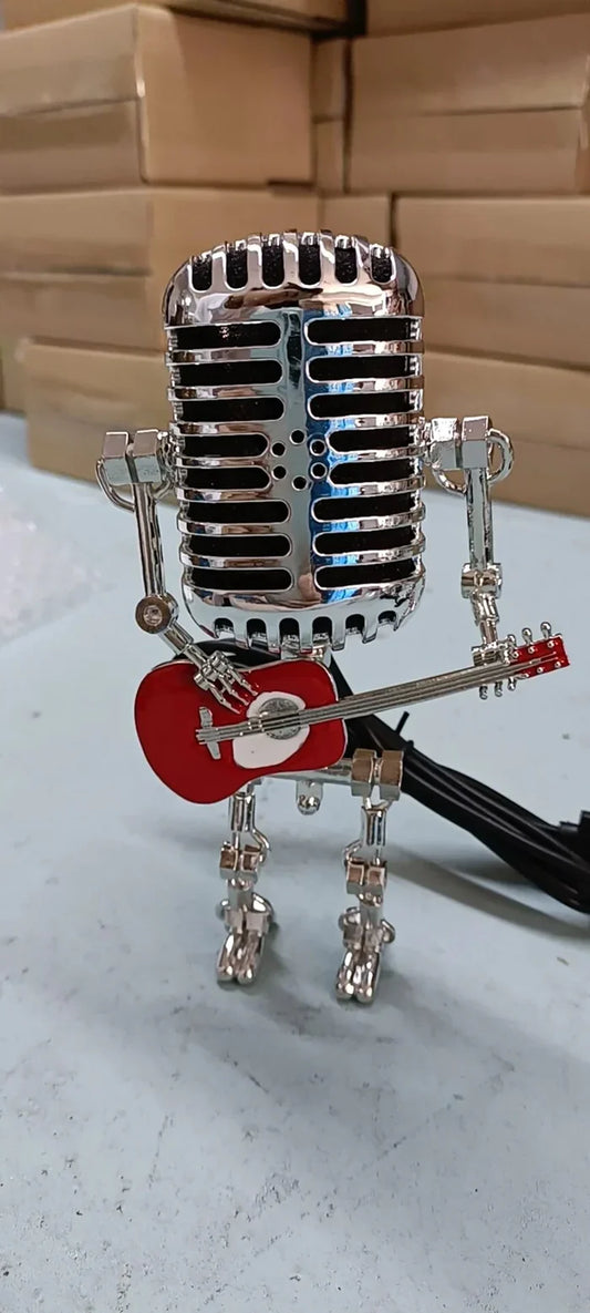 Guitarlamp - lamp robot with guitar