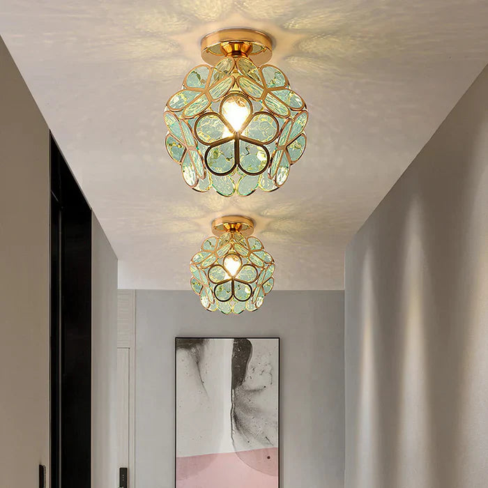 Blossomglow - ceiling lamp in flower style