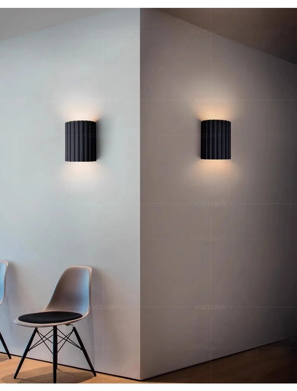 Artiglow - modern wall lights made from resin