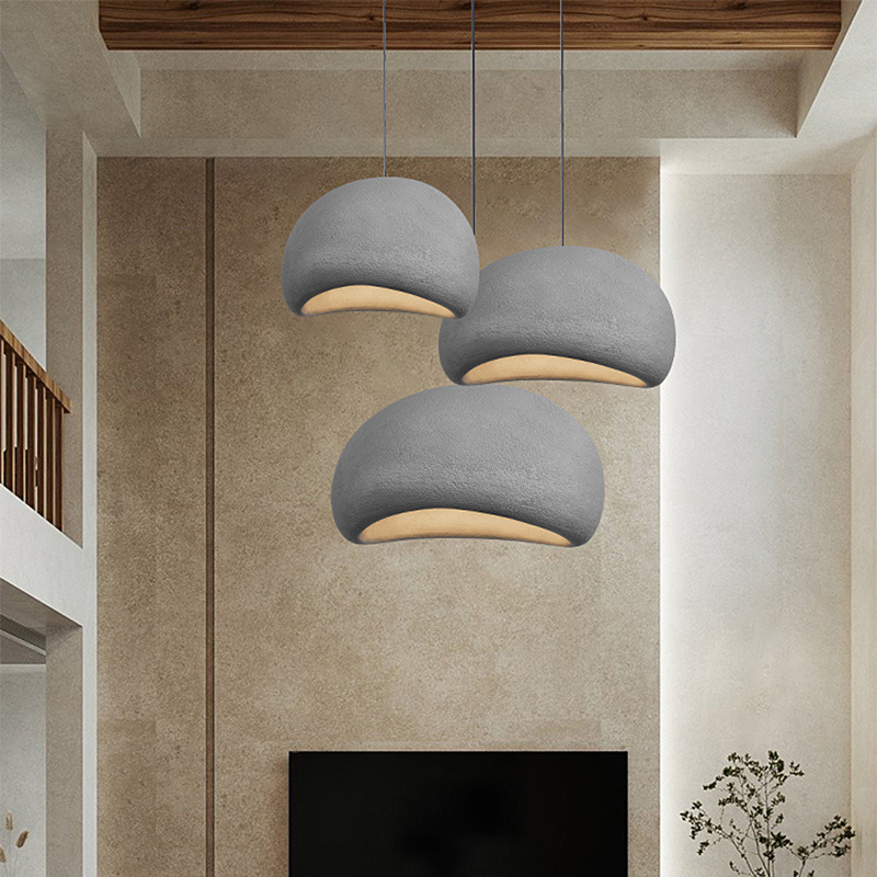 Modern cloud-shaped pendant light