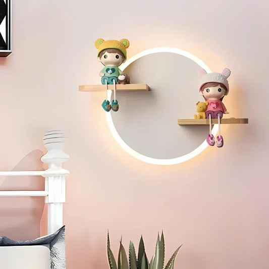 Angelight | creative nordic led wall lighting for children's rooms