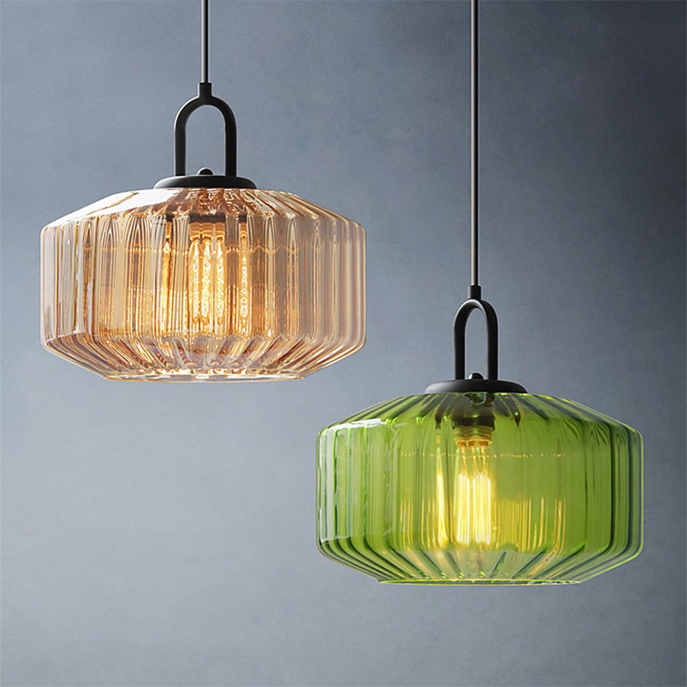 GlamGlow Retro Glass Pendant Light