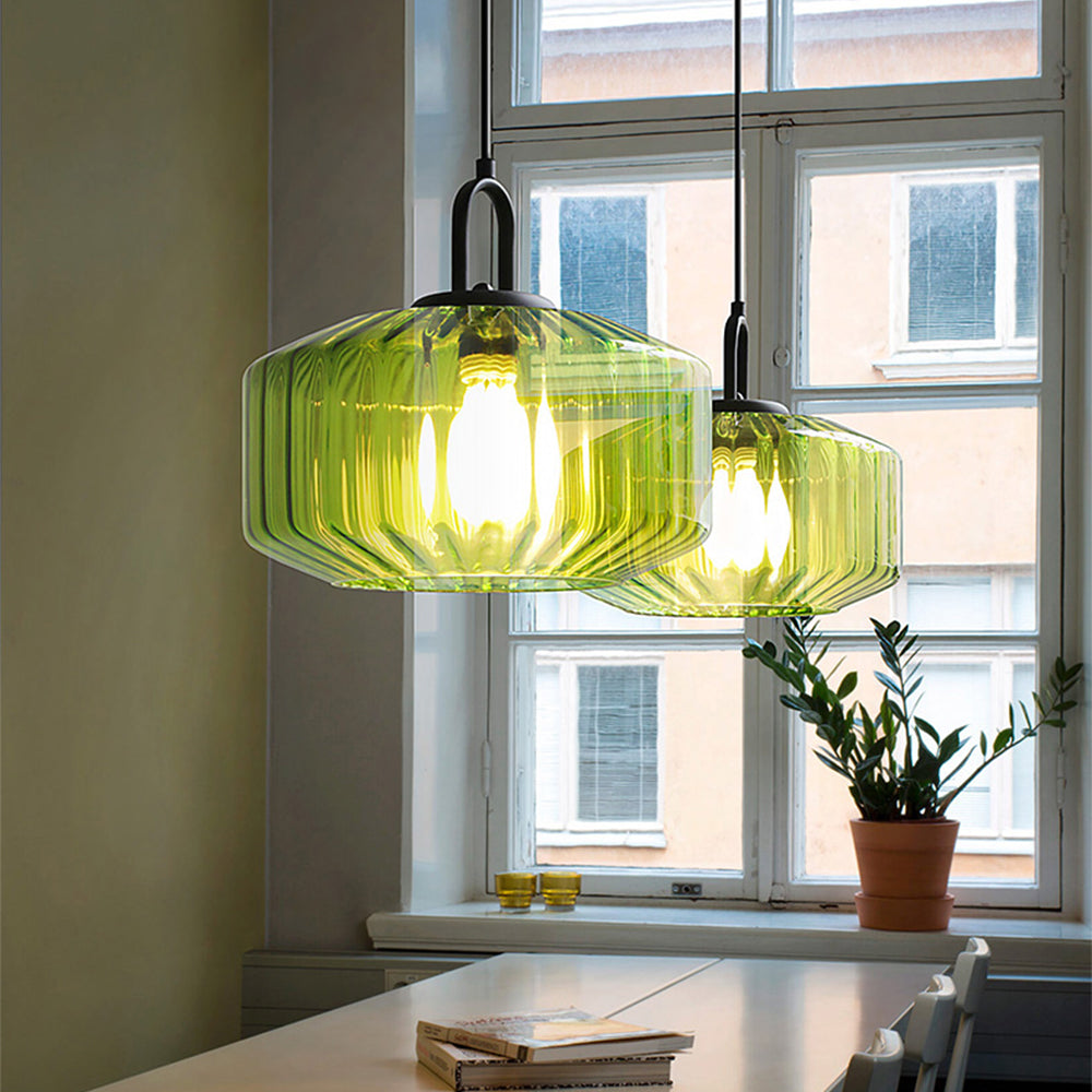 GlamGlow Retro Glass Pendant Light