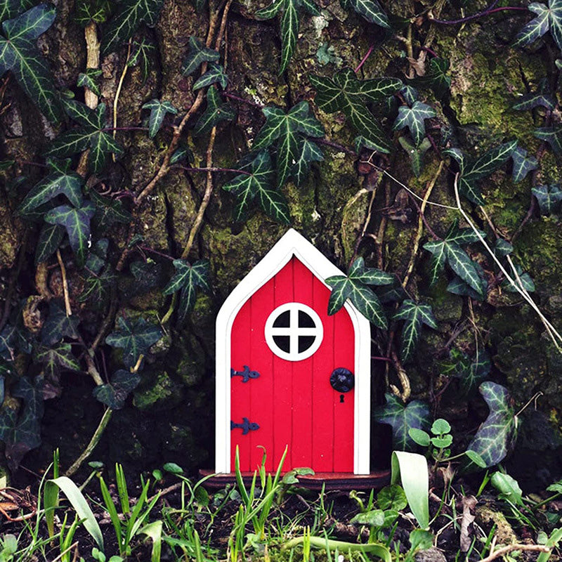 Fairy tale scene - mini elf door