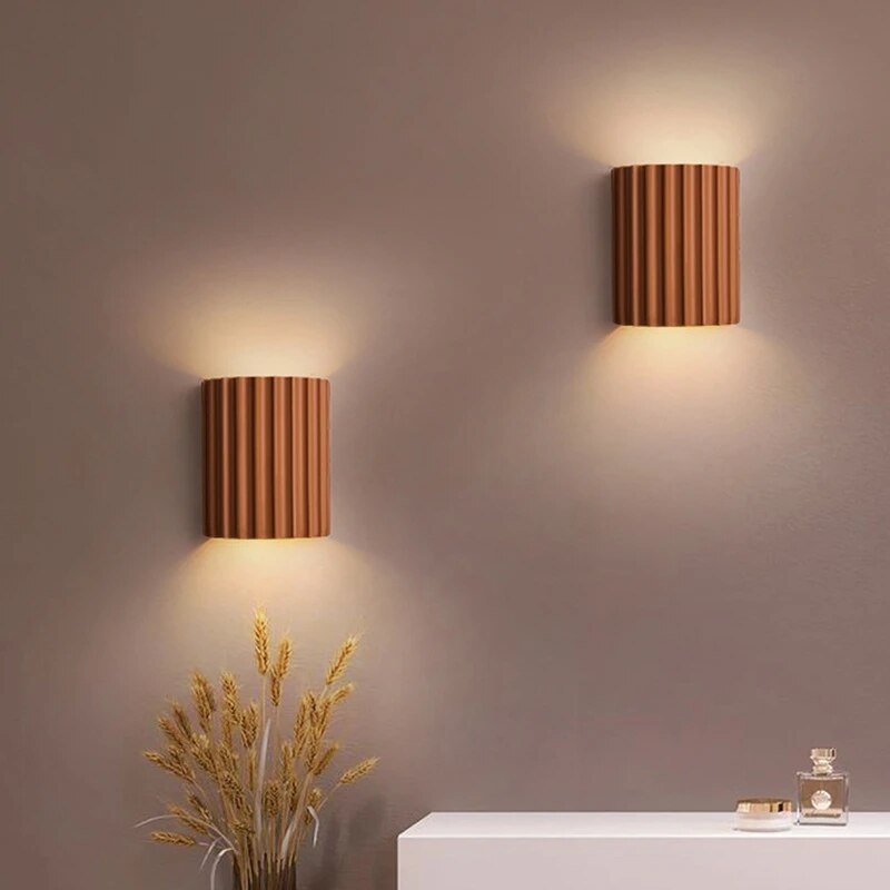 Artiglow - modern wall lights made from resin