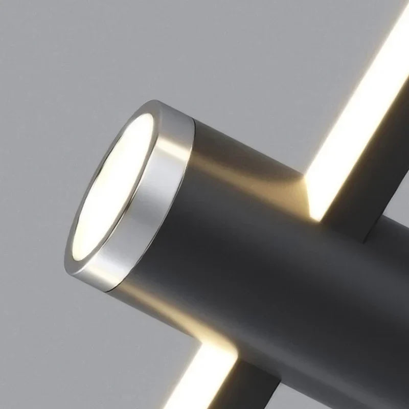 Linearglow - modern minimalist chandelier for the dining room