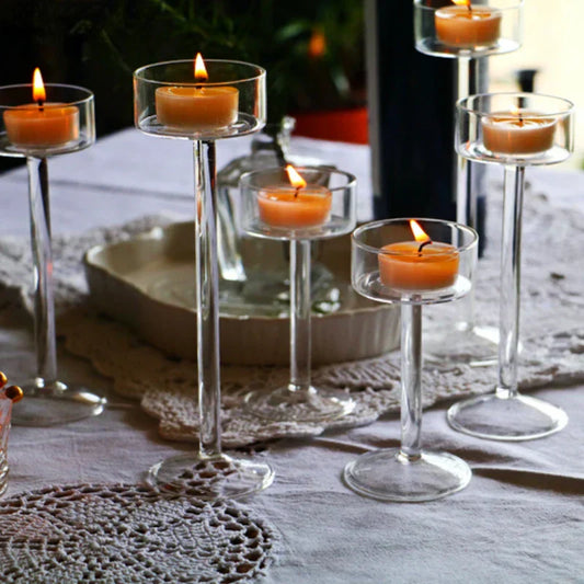 Crystalclear - tealight holder made of glass