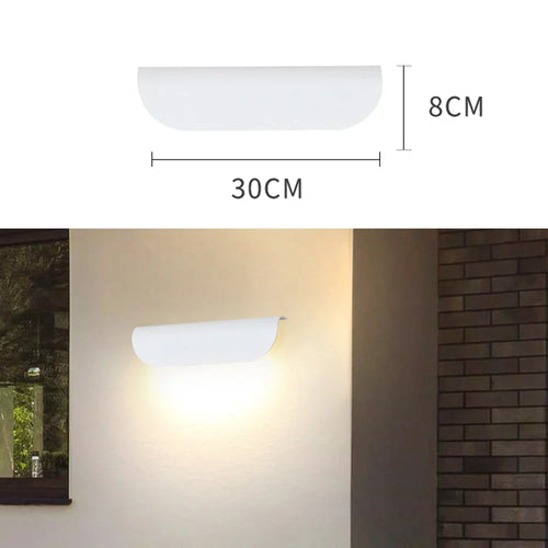 Cascadebeam - waterproof led wall light for outdoor areas